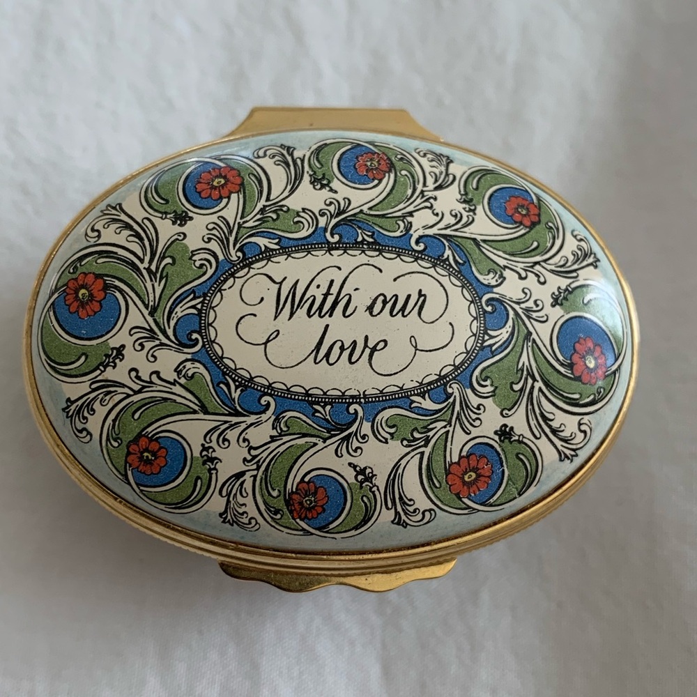 Halcyon Days Enamel Box
